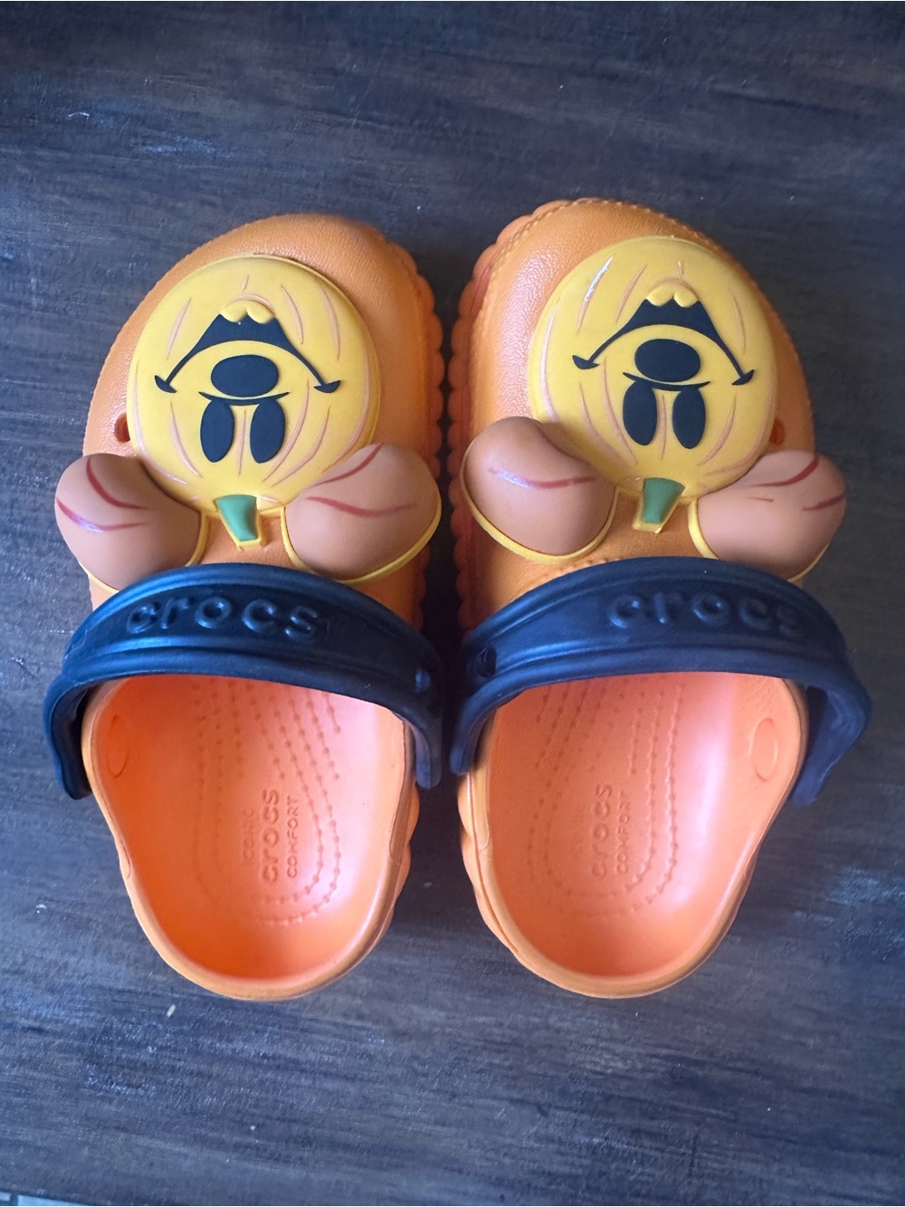 Disney Pumpkin Mickey Clog Sandals from Disneyland - Picture 2 of 14